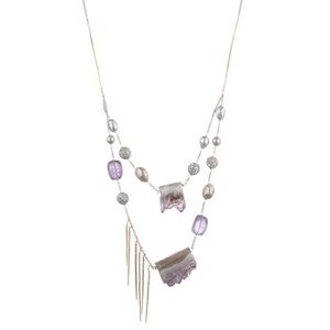 Amethyst Statement Necklace